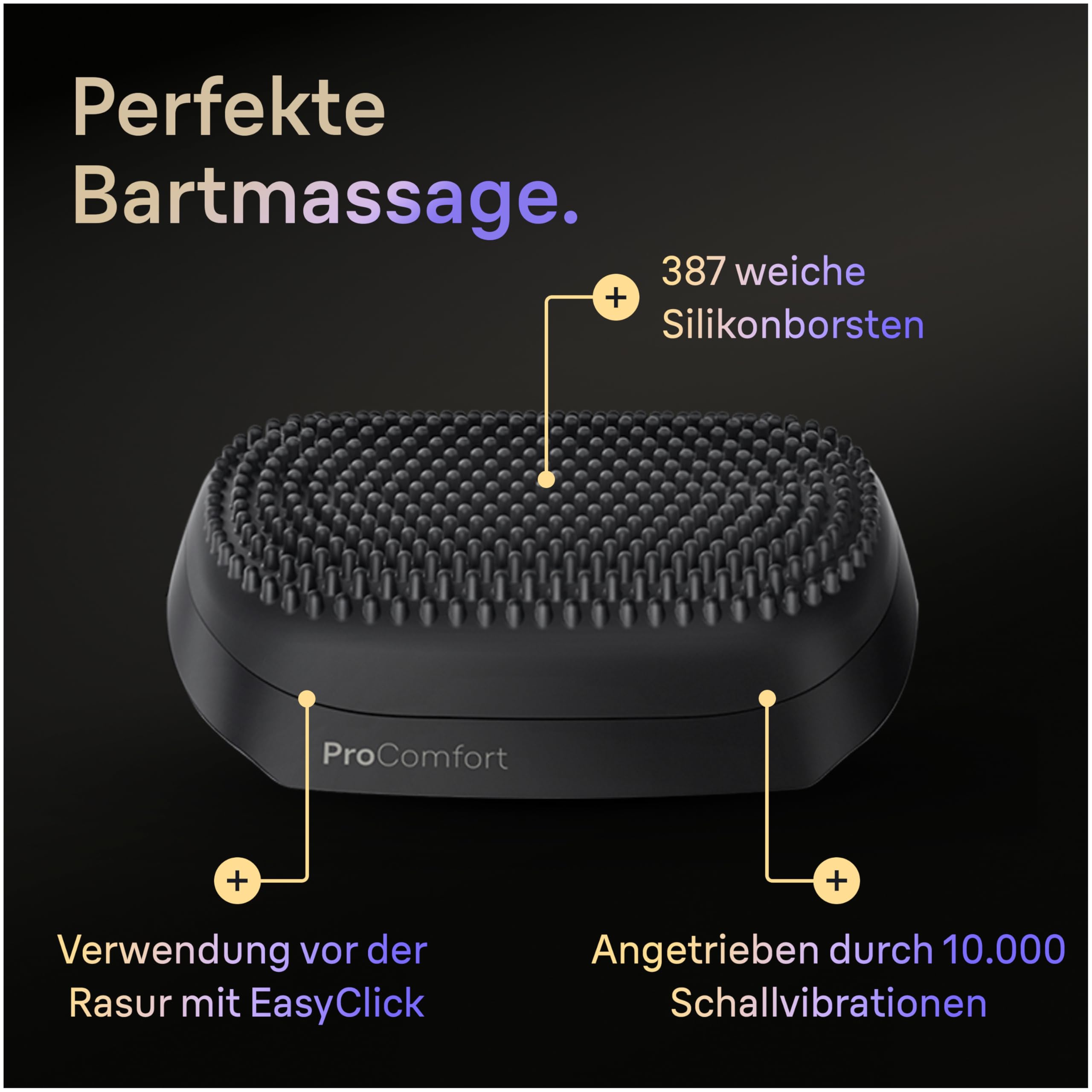 Series 9 PRO+ Elektrorasierer Herren, 5+1 Ultradünne Präzisionsklingen, Pro-SensoAdapt, 9690cce, Schwarz
