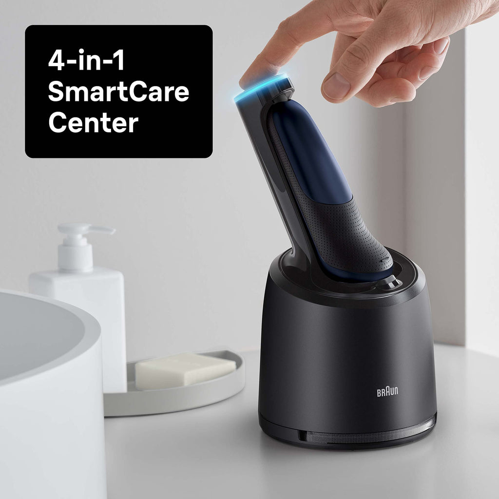 Series 7 Rasierer Herren mit 360° Anpassung, Elektrorasierer & Barttrimmer, 70-B7850cc, blau