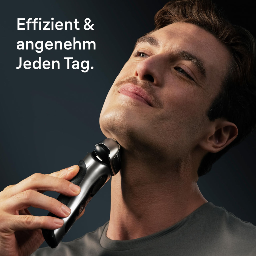 Series 8 Elektrorasierer Herren, 4+1 Präzisionskopf und Trimmer, 8617s, Silber