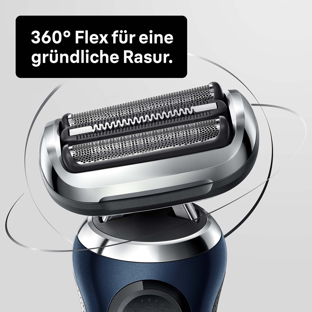 Series 7 Rasierer Herren mit 360° Anpassung, Elektrorasierer & Barttrimmer, 70-B7850cc, blau