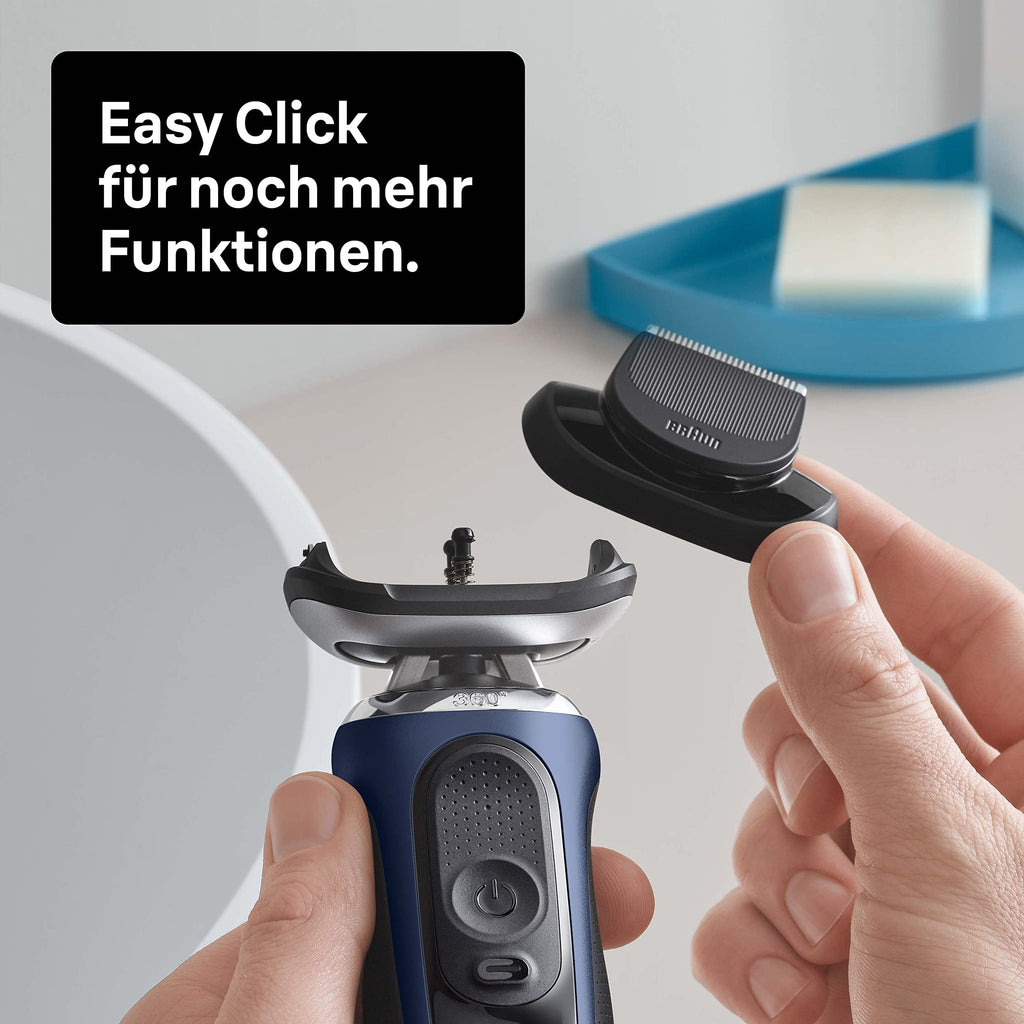 Series 7 Rasierer Herren mit 360° Anpassung, Elektrorasierer & Barttrimmer, 70-B7850cc, blau