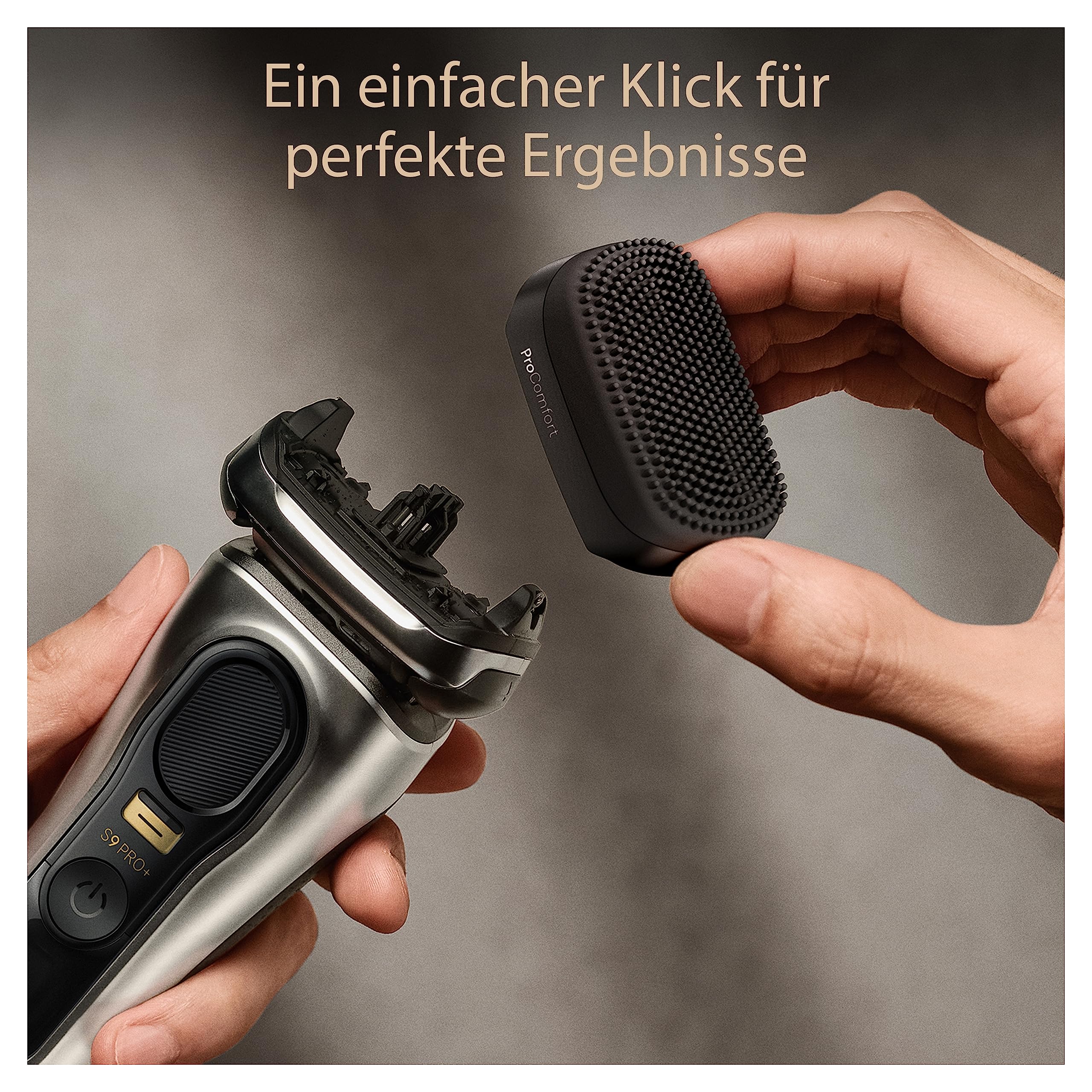 Series 9 Pro+ Rasierer Herren Elektrisch, Elektrorasierer mit 5 Rasierelementen, 9597cc, Silber